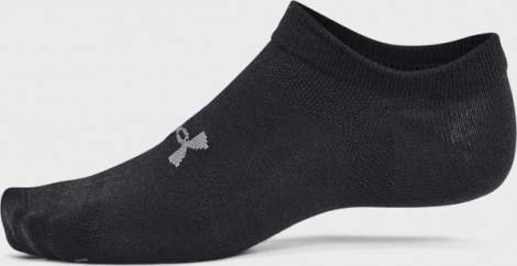 Шкарпетки Under Armour ESSENTIAL NO SHOW 6PK чорні (6 пар) 1382611-001
