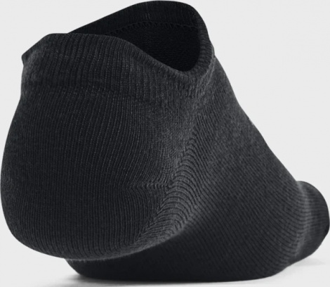 Шкарпетки Under Armour ESSENTIAL NO SHOW 6PK чорні (6 пар) 1382611-001