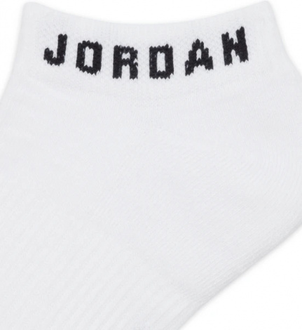 Шкарпетки Nike JORDAN EVERYDAY NO-SHOW DRI-FIT 3-PAIRS білі, сірі, чорні (3 пари) DX9656-911