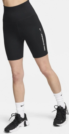 Велосипеди жіночі Nike W NK ONE DF HR SHRT GLS чорні FZ4873-010
