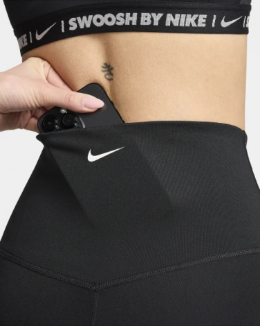 Велосипеди жіночі Nike W NK ONE DF HR SHRT GLS чорні FZ4873-010