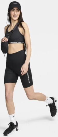 Велосипеди жіночі Nike W NK ONE DF HR SHRT GLS чорні FZ4873-010