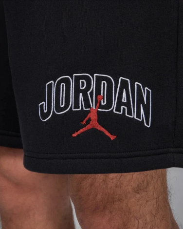 Шорти Nike JORDAN BROOKLYN FLEECE GRAPHIC SHORTS чорні IB7910-010