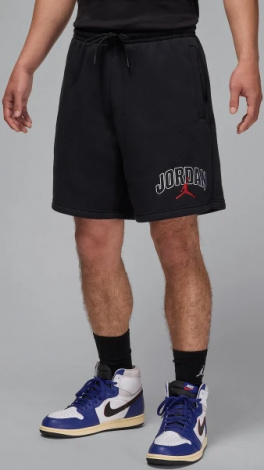 Шорти Nike JORDAN BROOKLYN FLEECE GRAPHIC SHORTS чорні IB7910-010