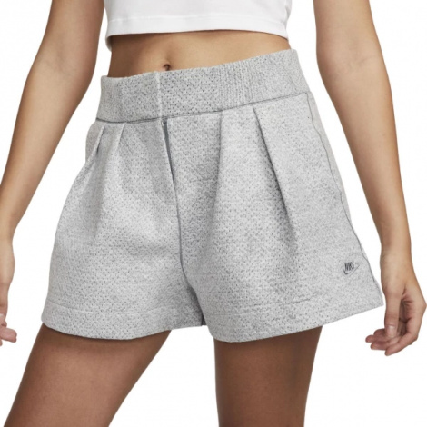 Шорти жіночі Nike W NSW TP HR SHRT NKFWD сірі DX6517-077
