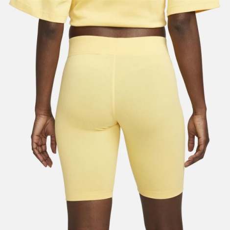 Шорти жіночі NIKE W NSW ESSNTL MR BIKER SHORT жовті CZ8526-795