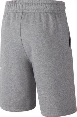 Шорти підліткові Nike B NSW CLUB + HBR SHORT FT сірі CK0509-091