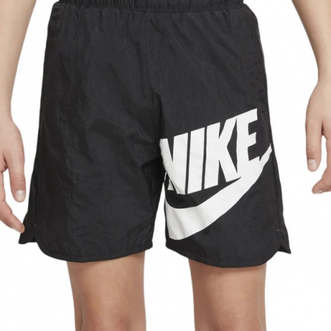 Шорти підліткові Nike B NSW WOVEN HBR SHORT чорні DO6582-010