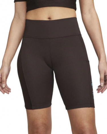 Шорти жіночі Nike W NSW TIGHT SHORT RIB SU коричневі FJ4876-220