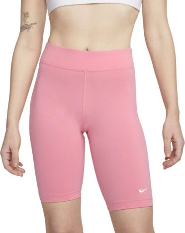 Шорти жіночі Nike W NSW ESSNTL MR BIKER SHORT рожеві CZ8526-611