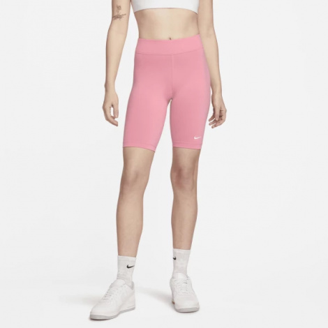 Шорти жіночі Nike W NSW ESSNTL MR BIKER SHORT рожеві CZ8526-611