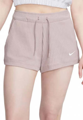 Шорти жіночі Nike W NSW RIB JRSY SHORT бежеві DV7862-272
