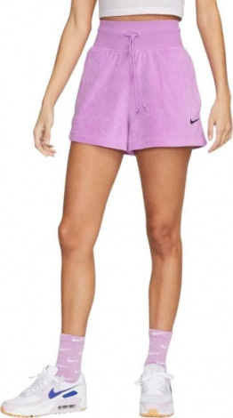 Шорти жіночі Nike W NSW TRRY SHORT MS фіолетові FJ4899-532
