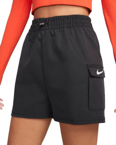 Шорти жіночі Nike W NSW SWSH SHORT WVN SU чорні FJ4887-010