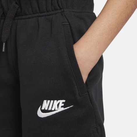 Шорти підліткові Nike G NSW CLUB FT 5 IN SHORT чорні DA1405-010