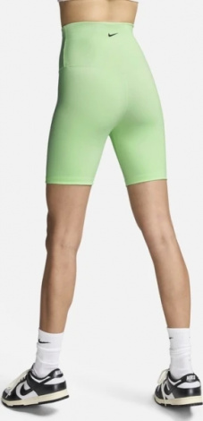 Велосипеди жіночі Nike W NK ONE DF HR SHRT GLS світло-зелені FZ4873-376