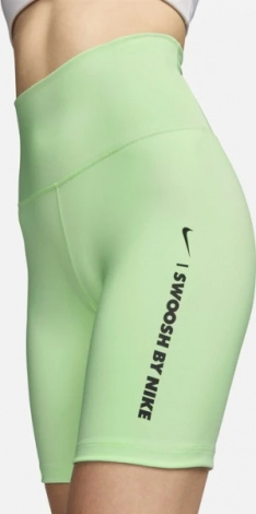 Велосипеди жіночі Nike W NK ONE DF HR SHRT GLS світло-зелені FZ4873-376