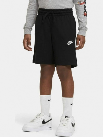 Шорти підліткові Nike B NSW SHORT JSY AA чорні DA0806-010