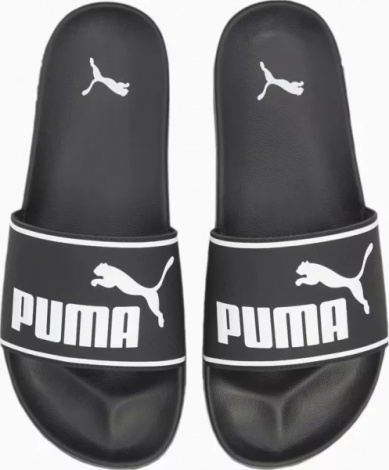 Шлепанцы Puma LEADCAT 2.0 черно-белые 38413901