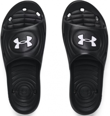 Шльопанці Under Armour LOCKER IV SLIDES чорні 3023758-001
