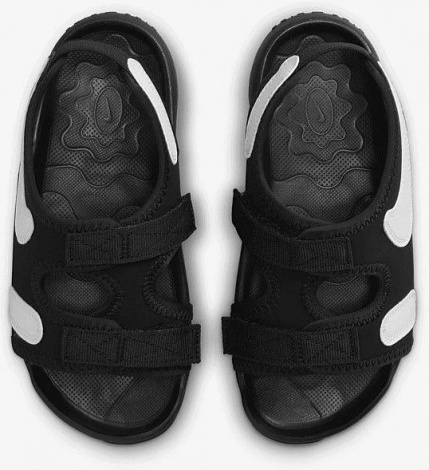 Сандалі дитячі Nike SUNRAY ADJUST 6 (PS) чорно-білі DX5545-002