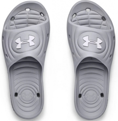 Шльопанці Under Armour LOCKER IV SLIDES сірі 3023758-100