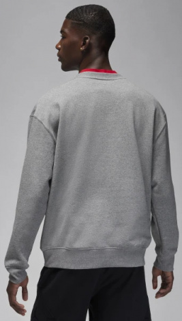 Світшот Nike JORDAN M ESS STMT FLC сірий FB6932-091