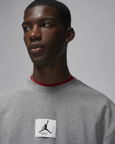 Світшот Nike JORDAN M ESS STMT FLC сірий FB6932-091