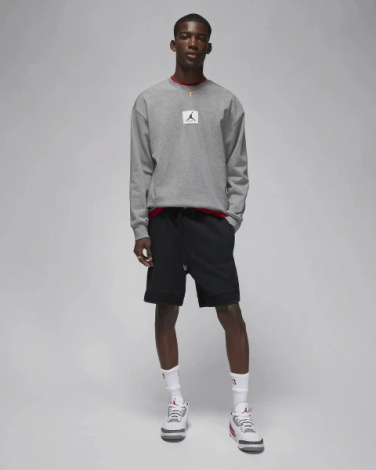 Світшот Nike JORDAN M ESS STMT FLC сірий FB6932-091