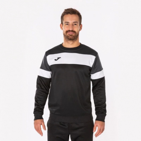 Реглан Joma CREW IV черно-серо-белый