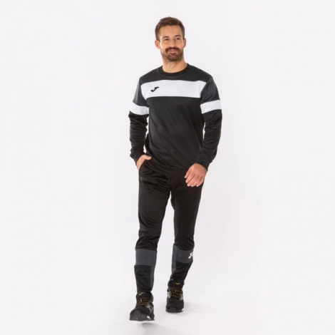 Реглан Joma CREW IV черно-серо-белый