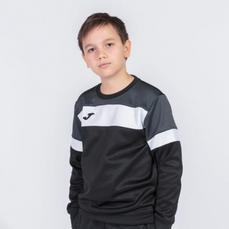 Реглан Joma CREW IV черно-серо-белый