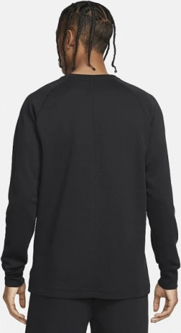 Світшот Nike M NK TECH LS TOP чорний FD9880-010