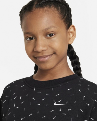 Толстовка Nike G Ns Club Flc Ovrszd Cr Logo