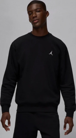 Світшот Nike JORDAN BROOKLYN FLEECE CREW-NECK чорний FV7293-010