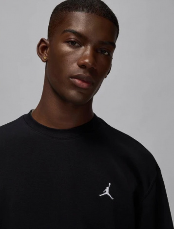 Світшот Nike JORDAN BROOKLYN FLEECE CREW-NECK чорний FV7293-010