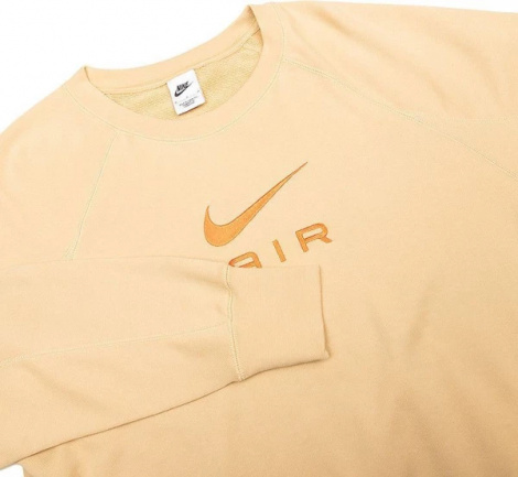 Світшот Nike AIR FT HOODIE бежевий DV9829-252