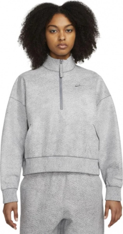 Реглан жіночий Nike W NSW TP TFADV QZ NKFWD сірий DQ6999-077