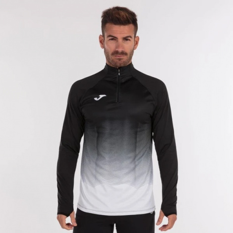 Реглан Joma ELITE VII SWEATSHIRT BLACK-WHITE-GRAY