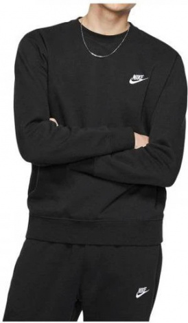 Свитшот Nike NSW CLUB CRW черный BV2662-010