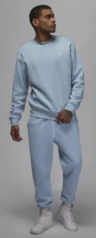 Світшот Nike JORDAN MJ ESS FLC CREW блакитний FJ7776-436