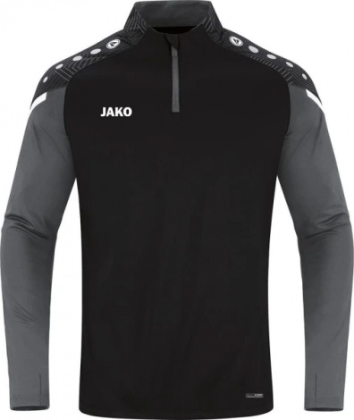 Реглан Jako Zip top PERFORMANCE чорно-сірий 8622-804