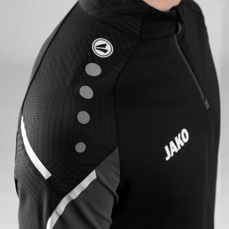 Реглан Jako Zip top PERFORMANCE чорно-сірий 8622-804