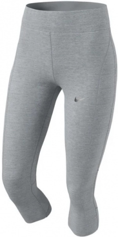 Лосины женские Nike DF FAST CROP серые CZ9238-084