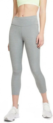 Лосины женские Nike DF FAST CROP серые CZ9238-084