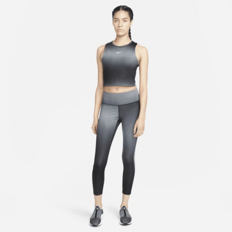 Лосіни жіночі Nike W NK DF FST MR 7/8 TGHT SNL NV чорні DX0950-010