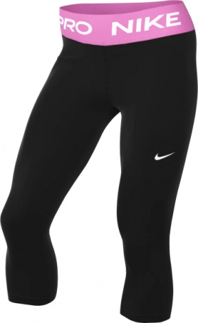 Лосіни жіночі Nike W NP 365 TIGHT CROP чорно-рожеві CZ9803-016
