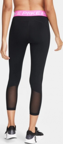 Лосіни жіночі Nike W NP 365 TIGHT CROP чорно-рожеві CZ9803-016