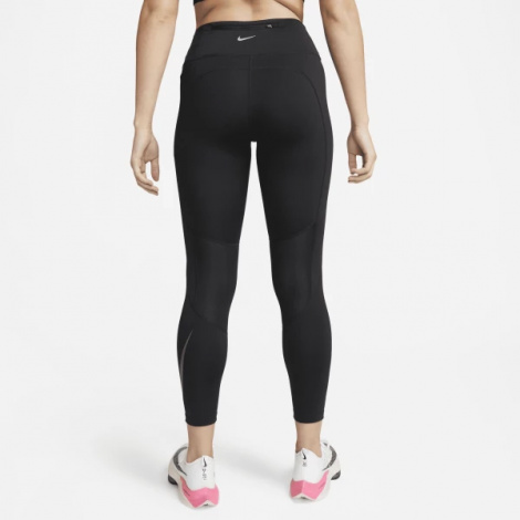 Лосини жіночі Nike W NK DF FST SW HBR MR 7/8 TGHT чорні DX0948-010