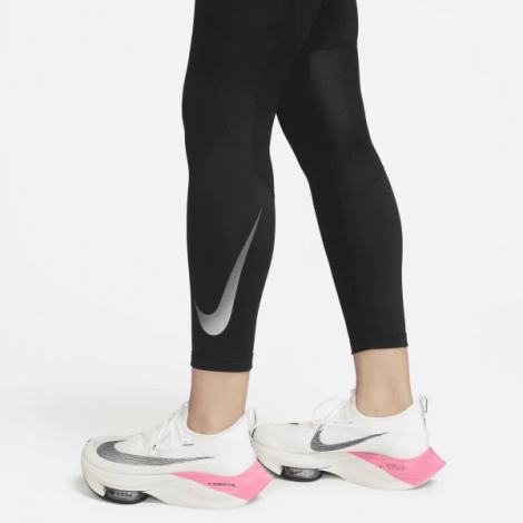 Лосини жіночі Nike W NK DF FST SW HBR MR 7/8 TGHT чорні DX0948-010